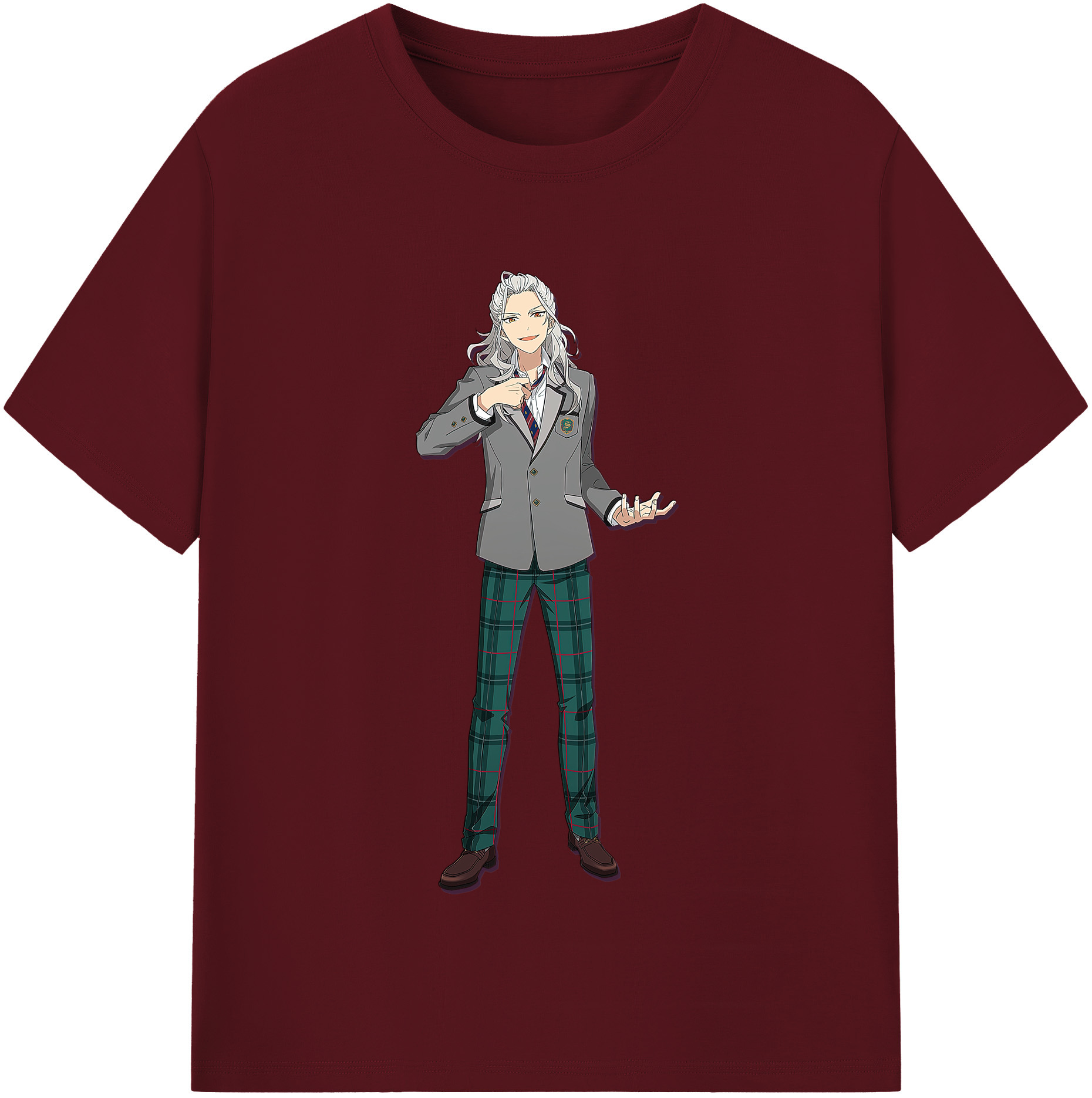 （画像用） あんさんぶるスターズ! Ensemble Stars 綿100％半袖Tシャツ（フロントプリント）